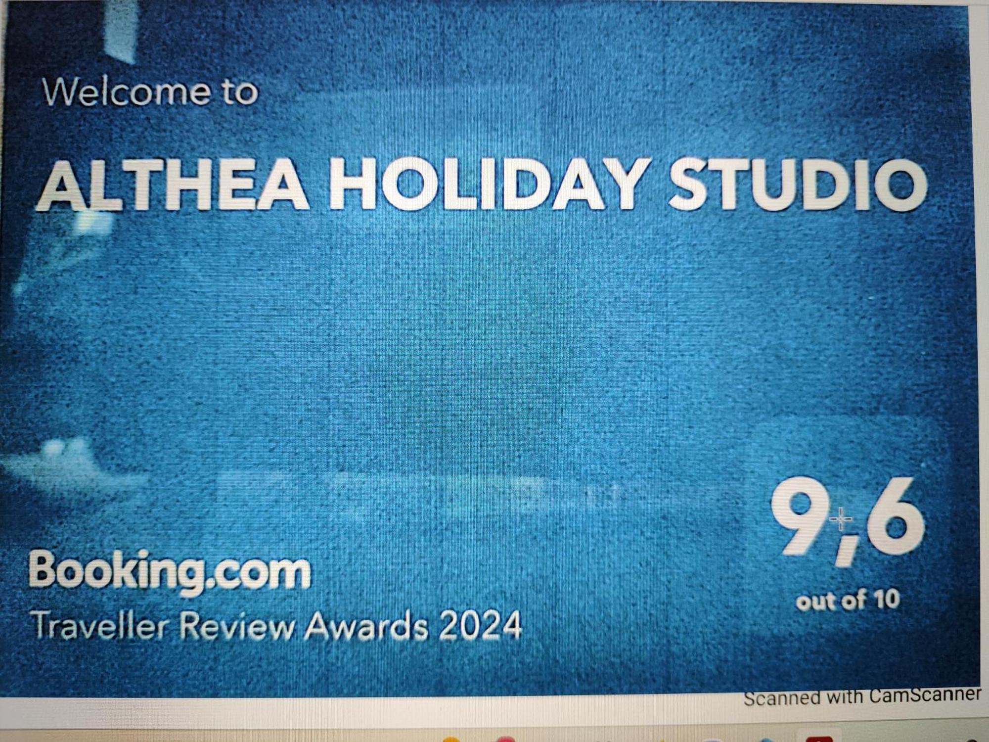 Althea Holiday Studio Agia Marina  Exterior photo